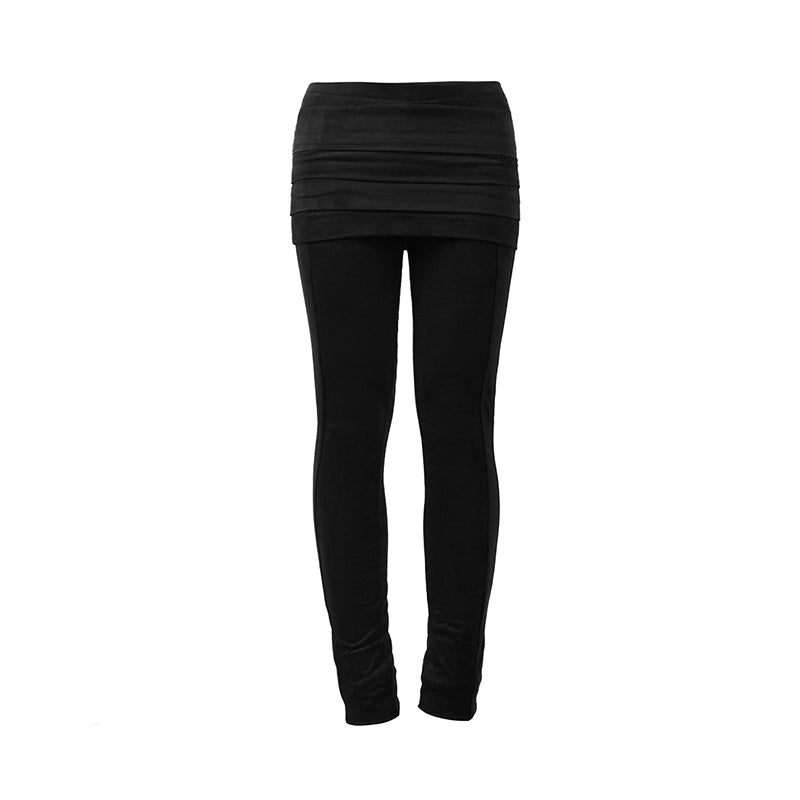 PK-024 One Piece Tight Punk Pants With A Mini-skirt