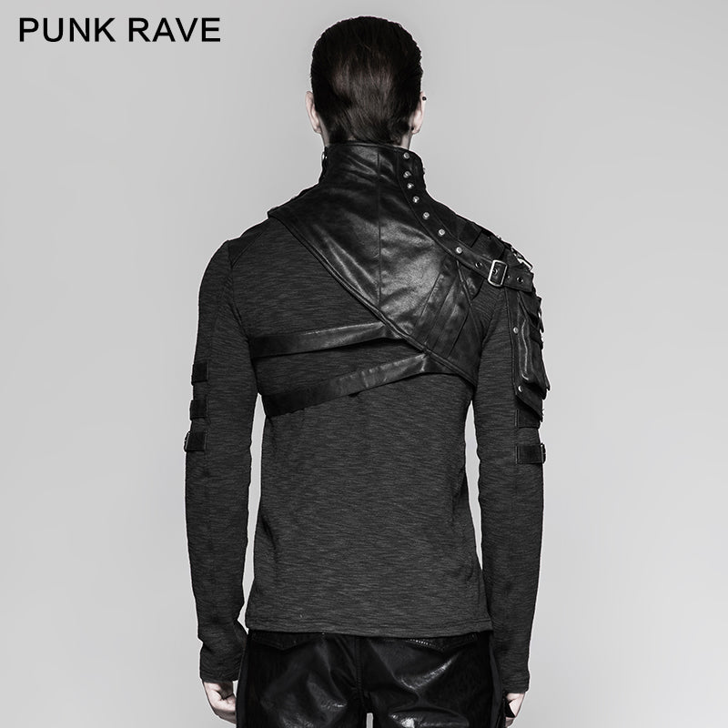 S-207 Punk Accessories Soldier Close-fitting Male Shoulder Armor