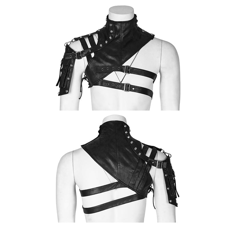 S-207 Punk Accessories Soldier Close-fitting Male Shoulder Armor