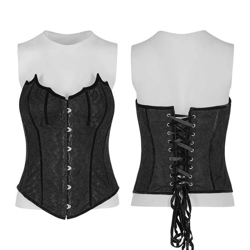 Y-779 Sexy Woven Bat Adjustable Gothic Accessories Corset For Women