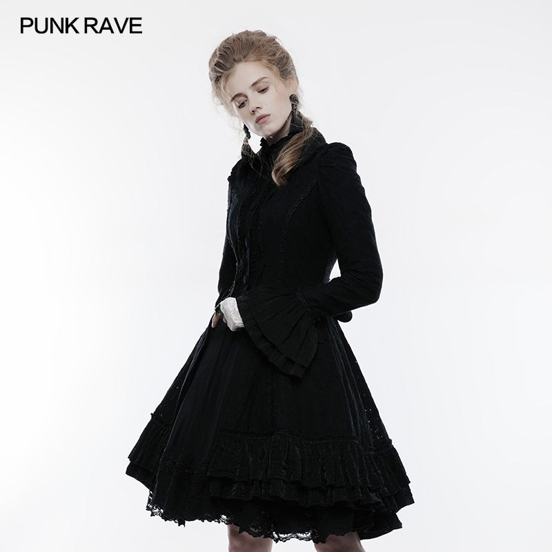 WLY-067 Lolita Lace Overcoat Gothic Coat For Women