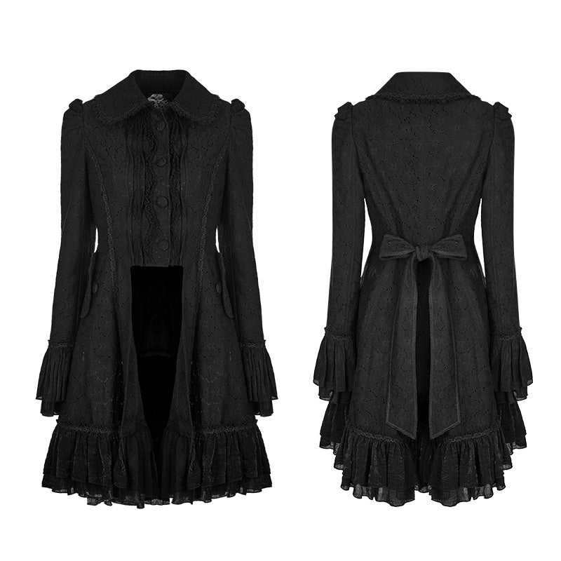 WLY-067 Lolita Lace Overcoat Gothic Coat For Women