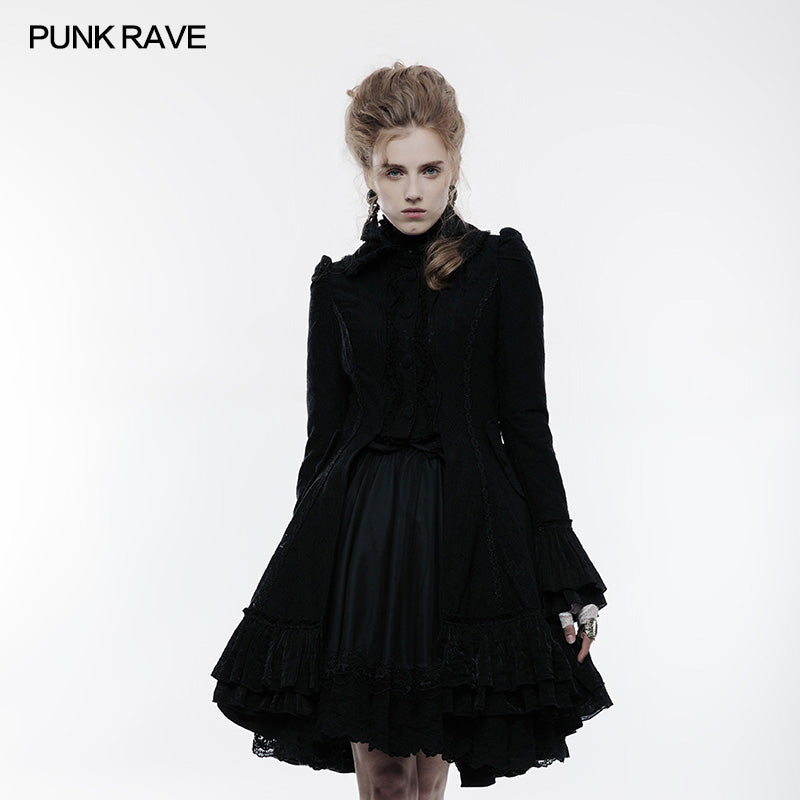 WLY-067 Lolita Lace Overcoat Gothic Coat For Women