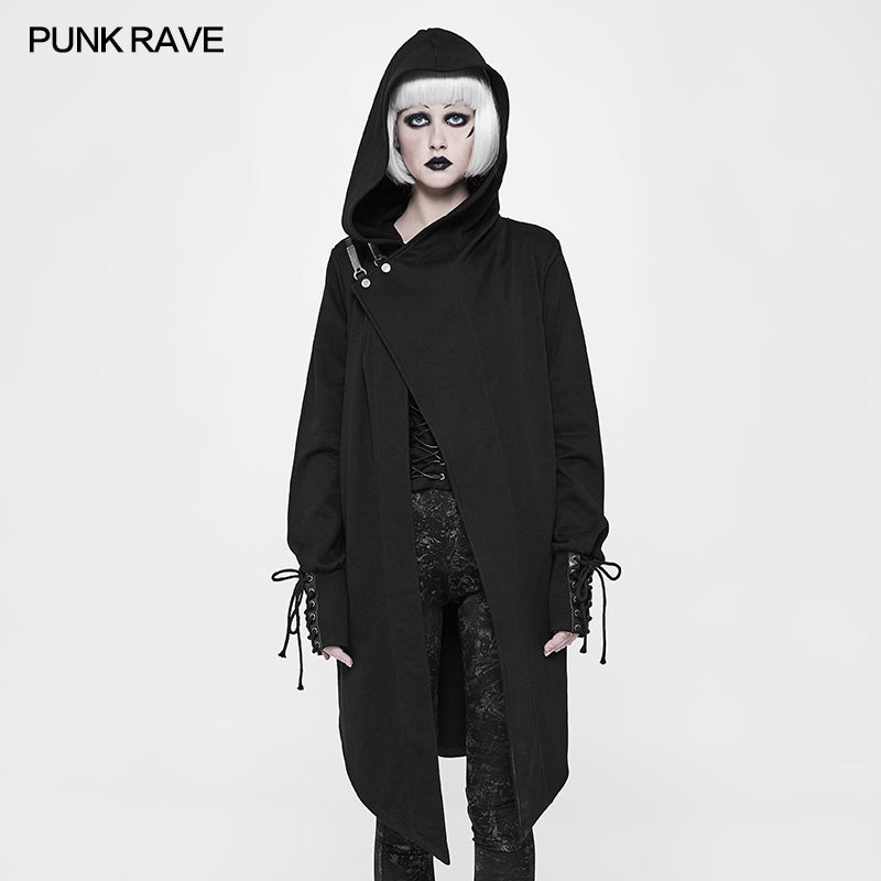 OY-901 Witch Cardigan Sweater Punk Coat With Hood