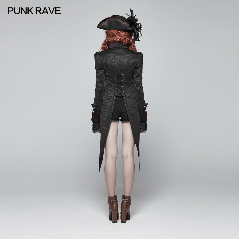 WY-982 Gothic Dress Swallow Tail Coat