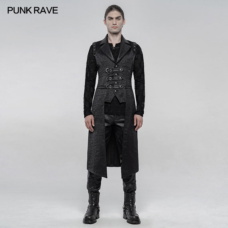 WY-1254MJM Punk mid-length vest