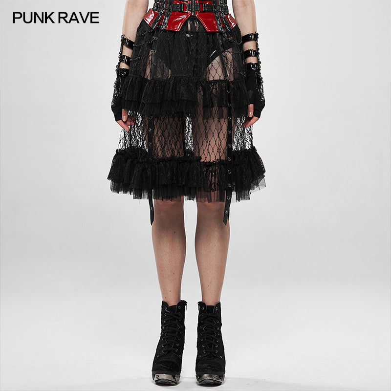 WLQ-095BQF Lolitas taboo cage skirt