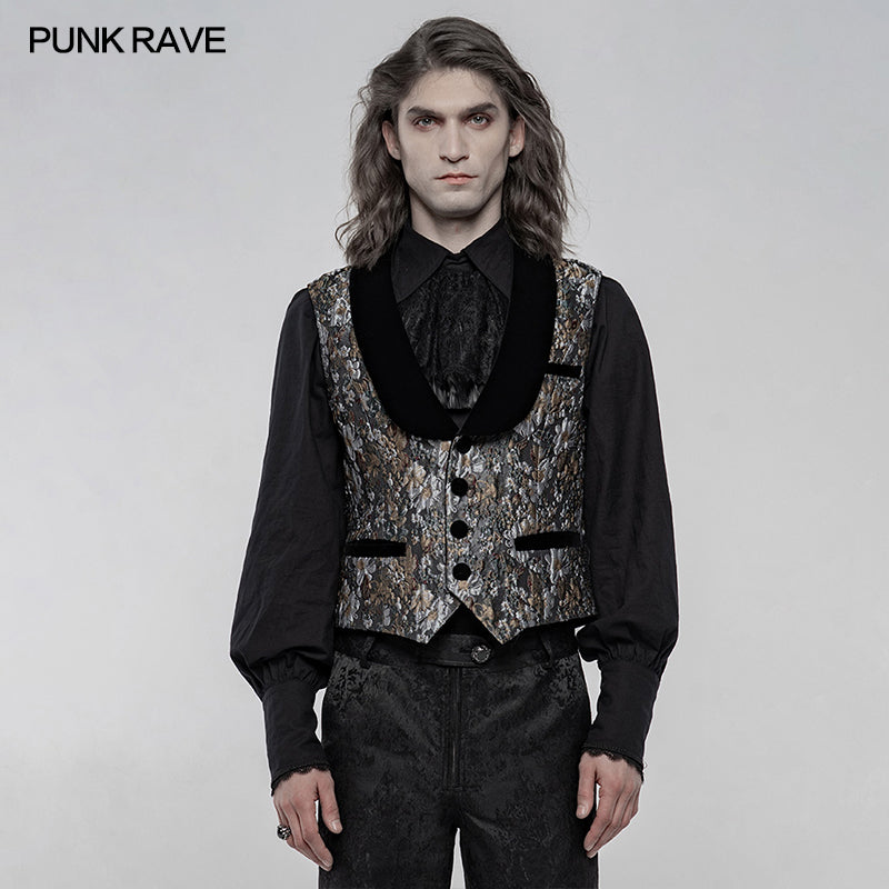 WY-1265 Vintage gothic waistcoat