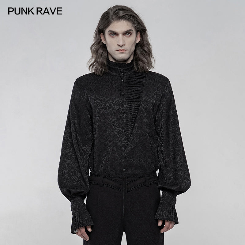 WY-1260CCM Gothic Daily Jacquard Long sleeve shirt