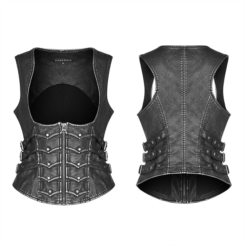 WY-1033 Punk Shapewear Waistcoat