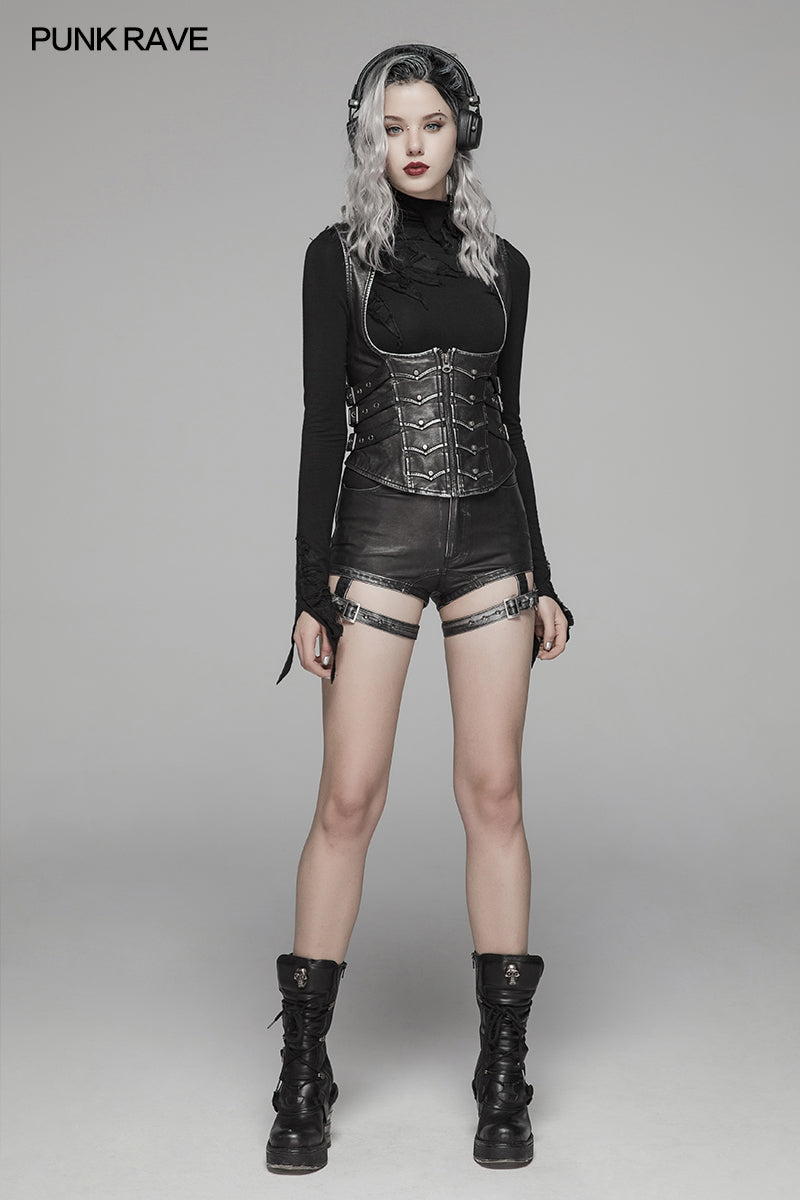 WY-1033 Punk Shapewear Waistcoat