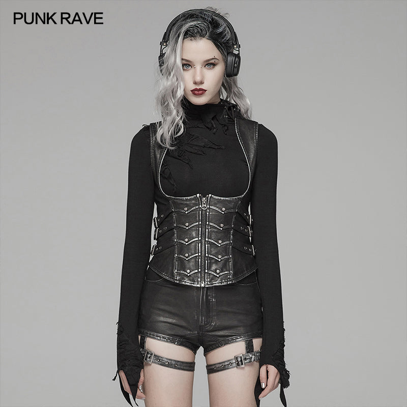 WY-1033 Punk Shapewear Waistcoat