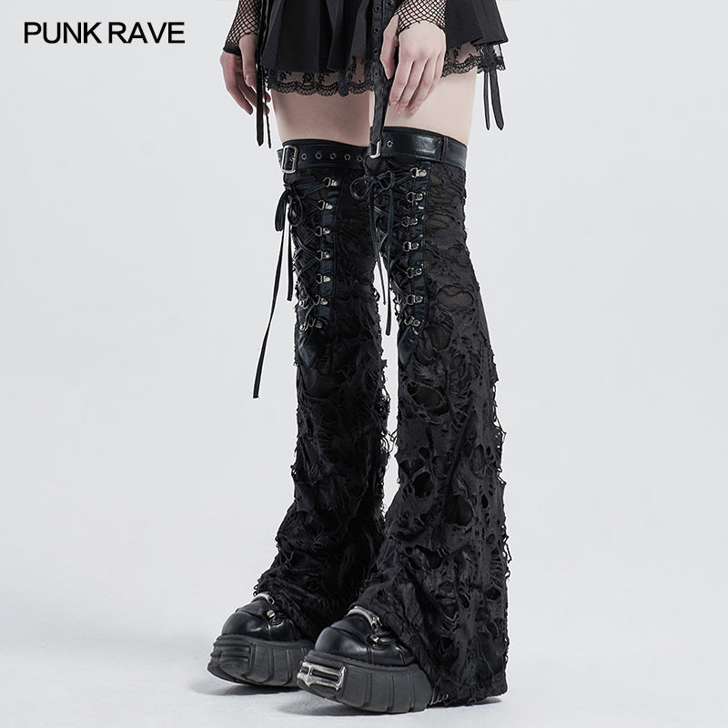 WS-395JTF Punk decadent shabby Leg sleeve