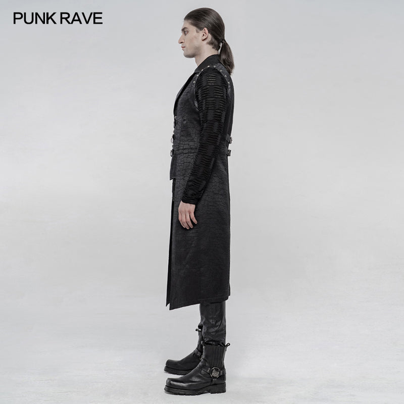 WY-1254MJM Punk mid-length vest