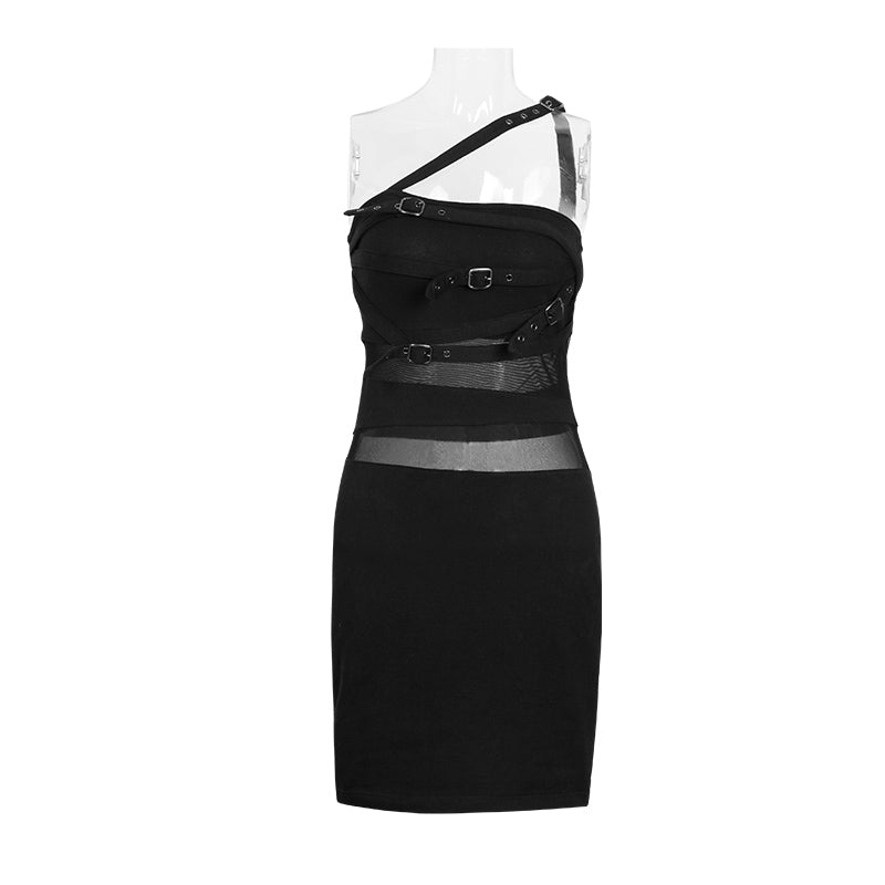 Q-259 Backless Sexy Dress Cotton Bracelet Skinny Strapless Gothic Dresses