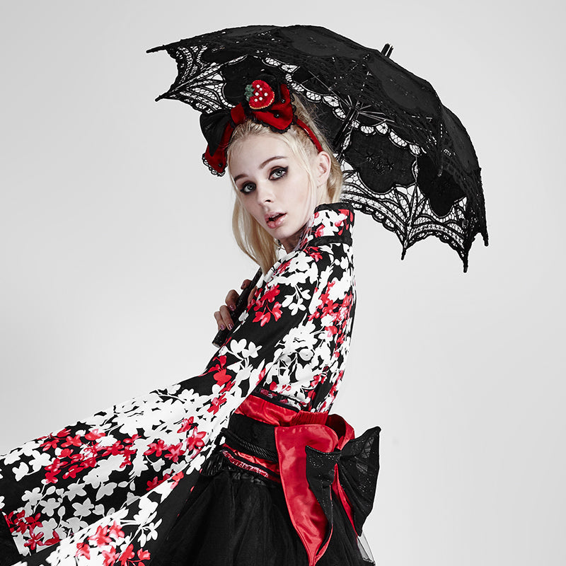 S-083 Fashion Lolita Style black Umbrella Accessories