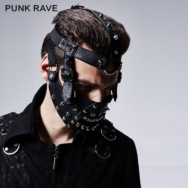 S-158 New Design Men Rivet Mask Accessories