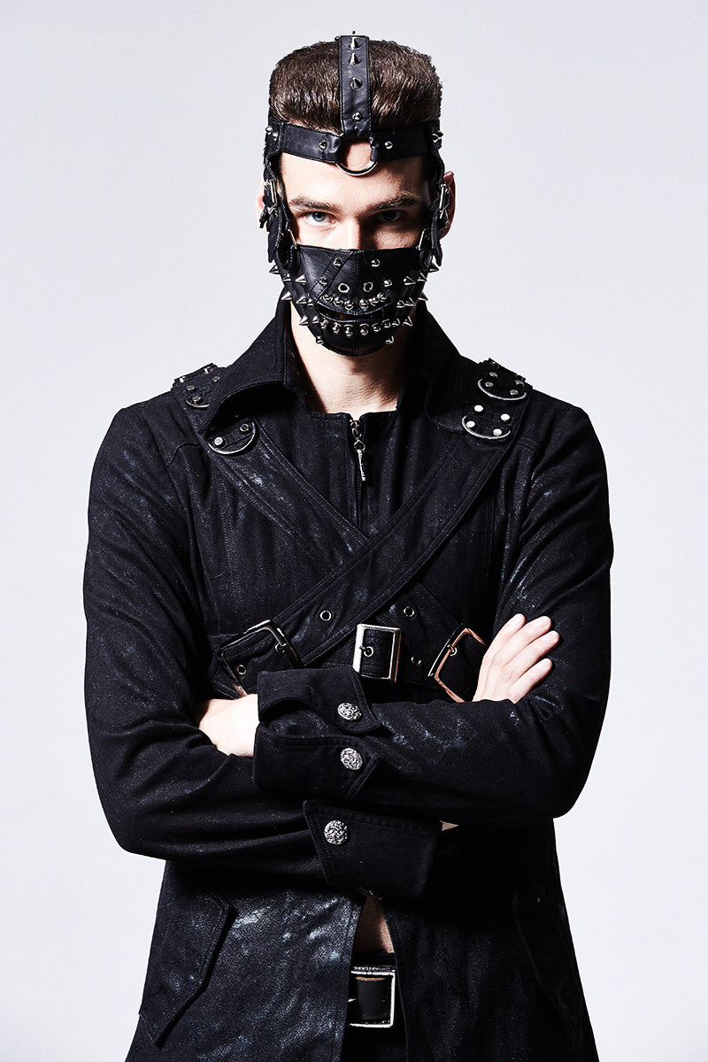 S-158 New Design Men Rivet Mask Accessories