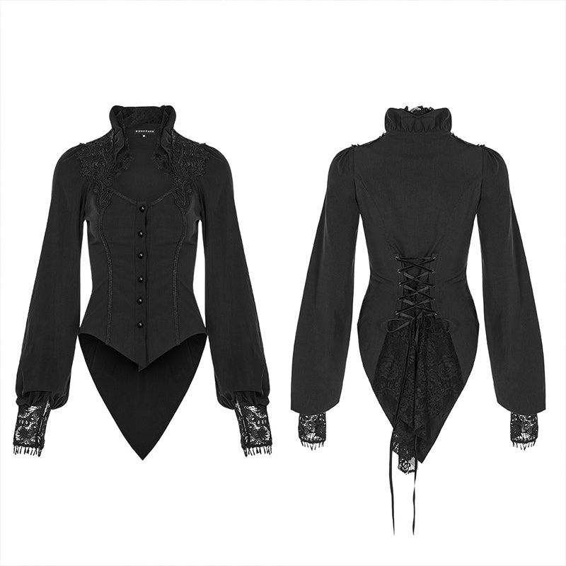 WY-1210CCF Gothic court blouse