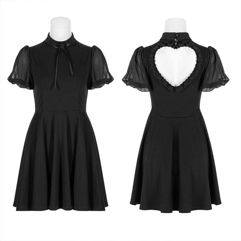 OPQ-511LQF Back love hollow dress