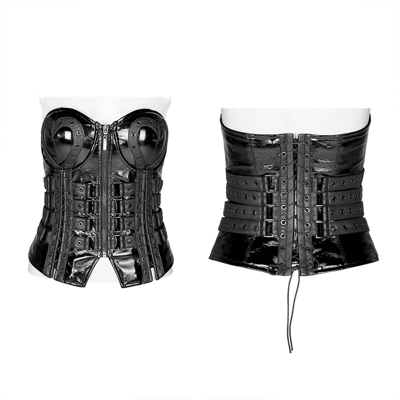 WY-1115SYF Love and Imprisonment Heavy Metal Heart-Shaped Corset