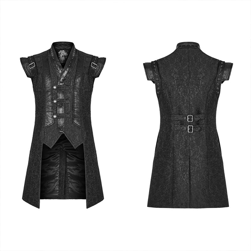 WY-1255MJM Punk Hanfu Medium-length waistcoat