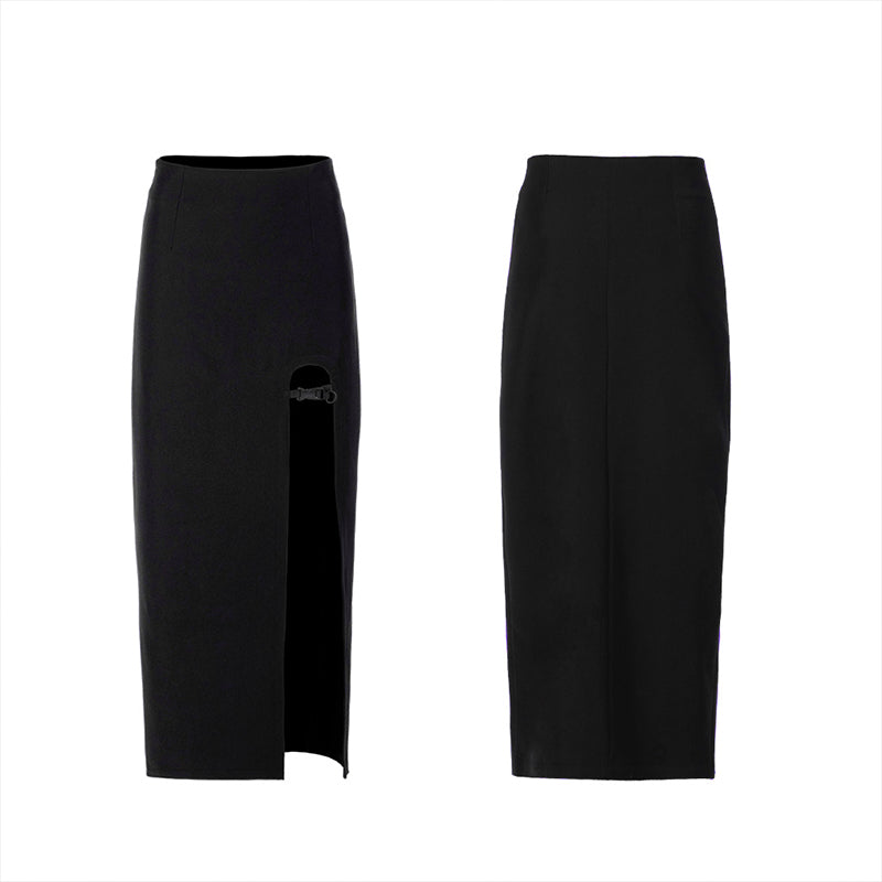 OPQ-766BQF High-waisted sexy medium-length skirt