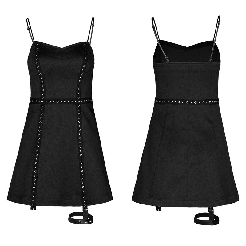 OPQ-656LQF Sexy punk street slip dress