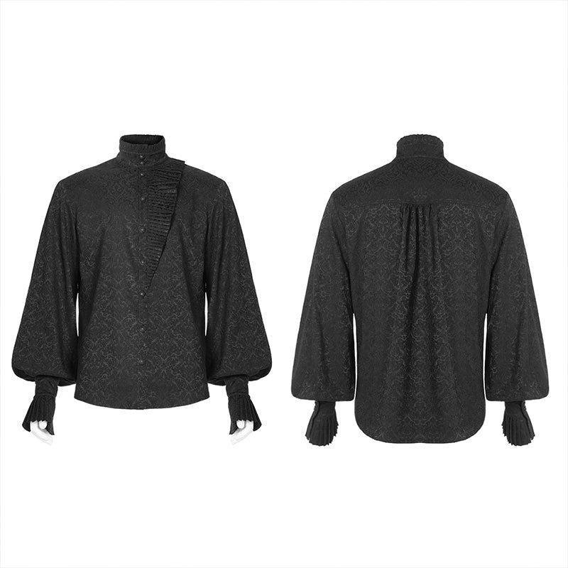 WY-1260CCM Gothic Daily Jacquard Long sleeve shirt