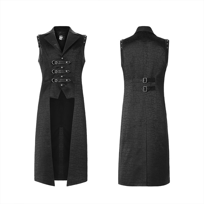 WY-1254MJM Punk mid-length vest