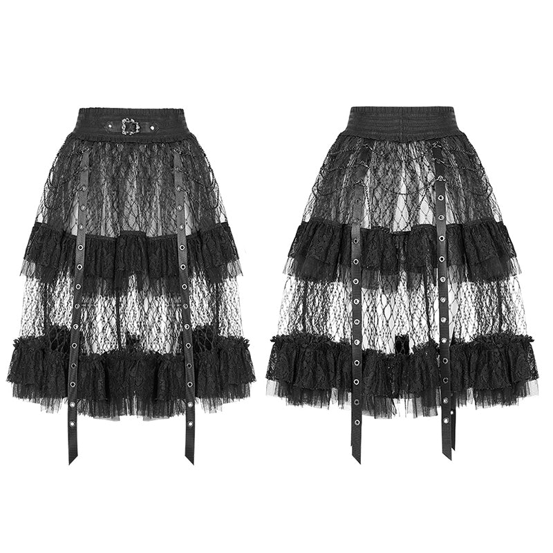 WLQ-095BQF Lolitas taboo cage skirt