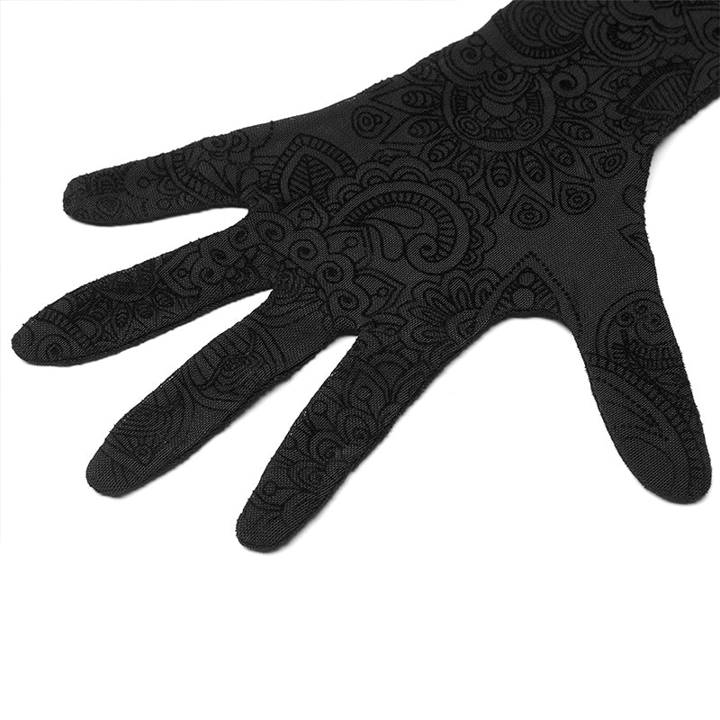 WS-392SSF Gothic daily lace mittens