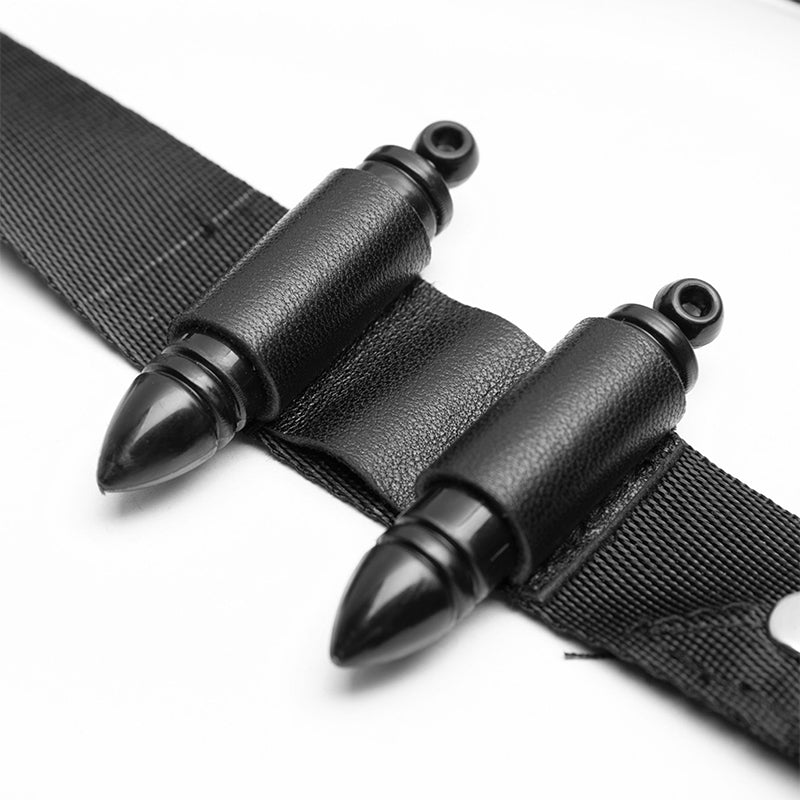 OPS-173JTF Hard-core girl military uniform style bullet clip leg sleeve