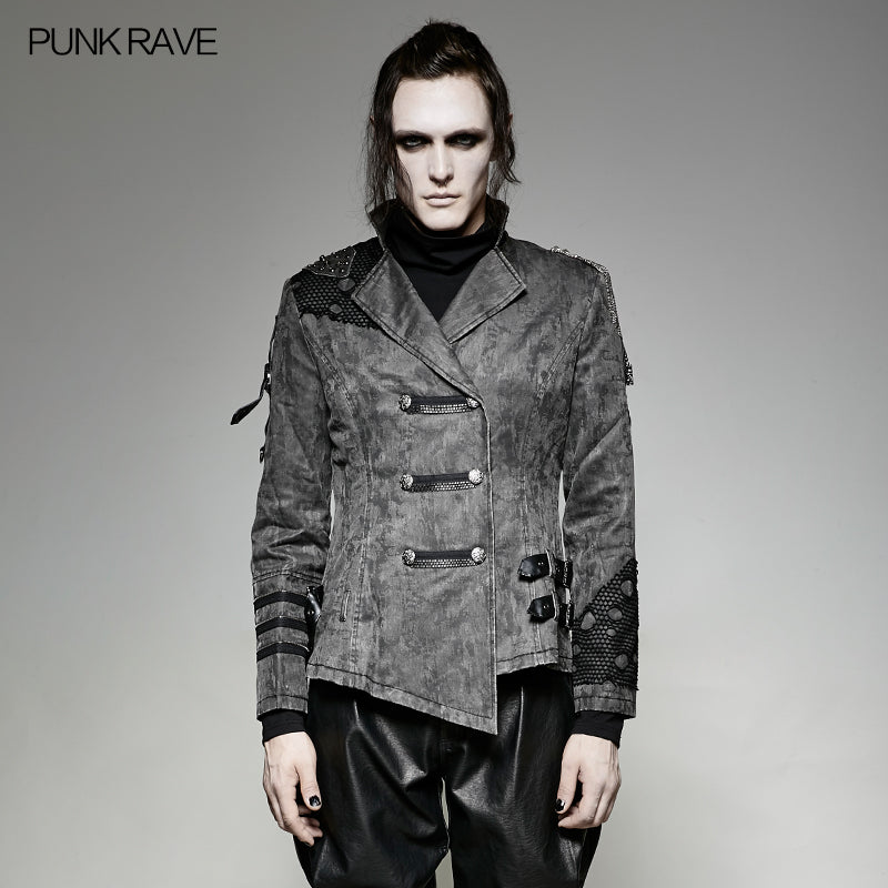 Y-306 Fashion Handsome Popular Military Punk Coat