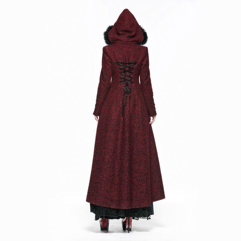 Y-554 Woolen Fabric Victorian Gothic Trench Coats