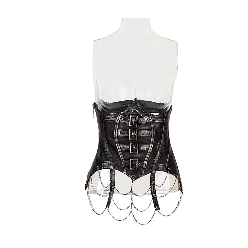 Y-578 Tight Multi-dividing Sexy Punk Accessories Corset For Women