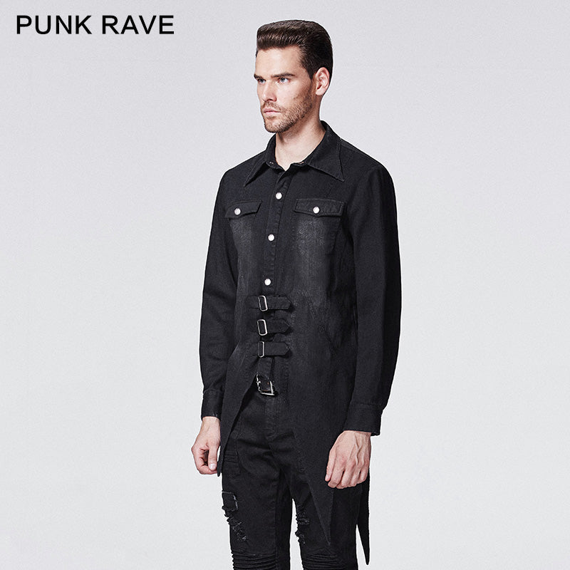 Y-602 Latest Style Halloween Dark Punk Shirts For Men