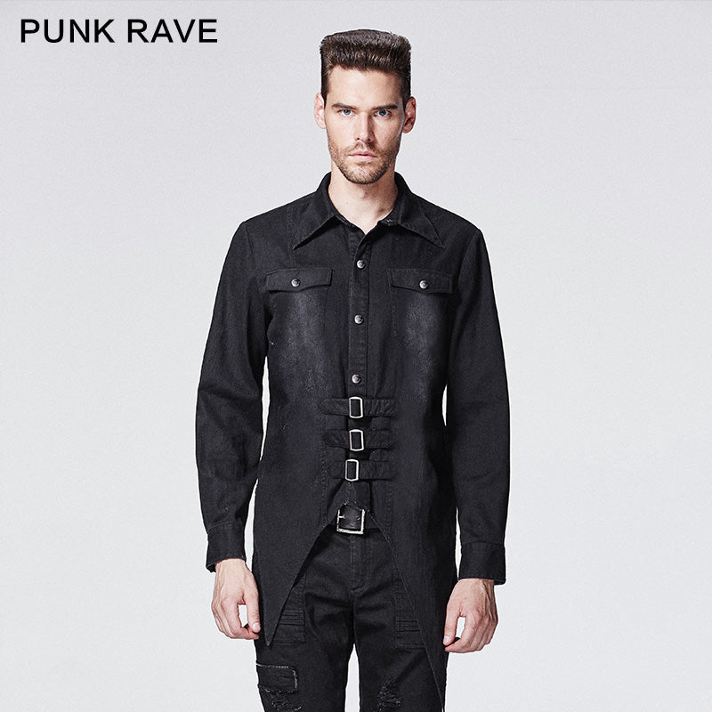 Y-602 Latest Style Halloween Dark Punk Shirts For Men