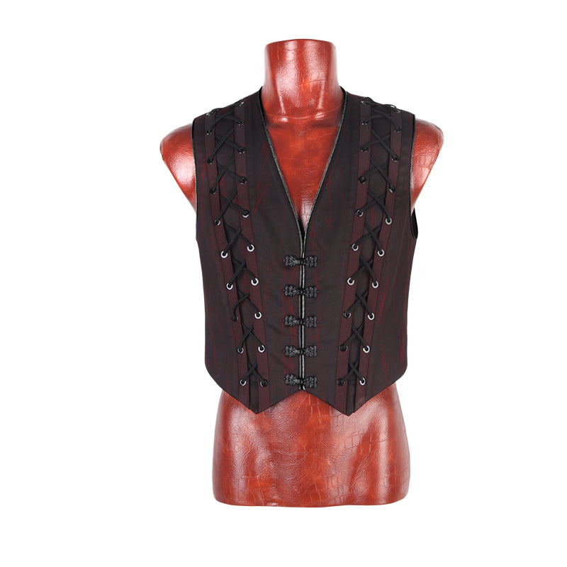 Y-604 Latest Fashion Stylish Steampunk Gothic Vest