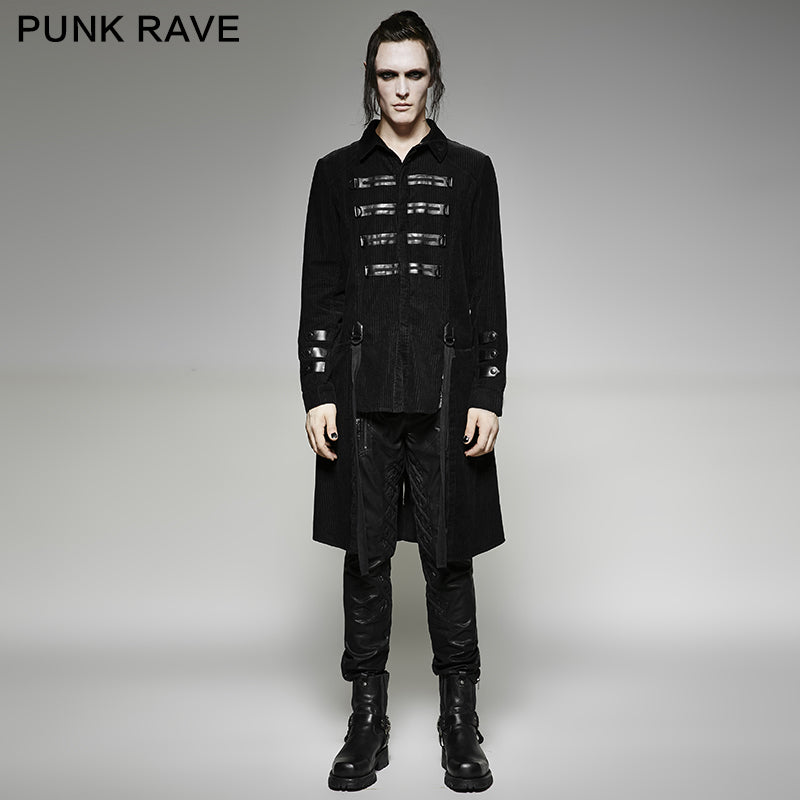 Y-706 Latest Style Punk Shirt With Removable Sleeves