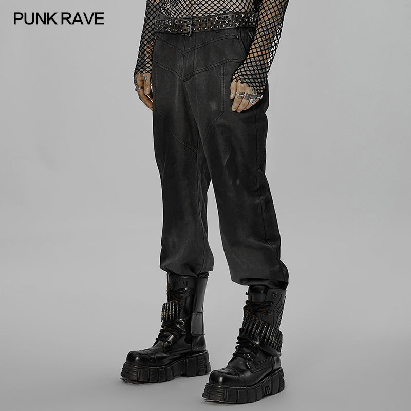 WK-529XCM Post-apocalyptic style tatting pants