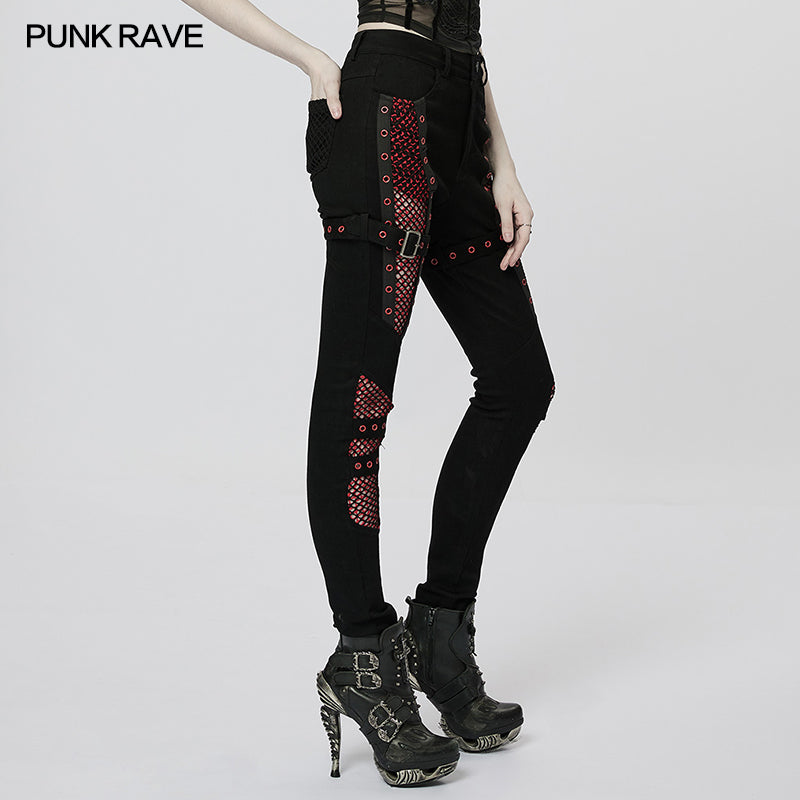 WK-538DQF Punk Sexy Tight Pants