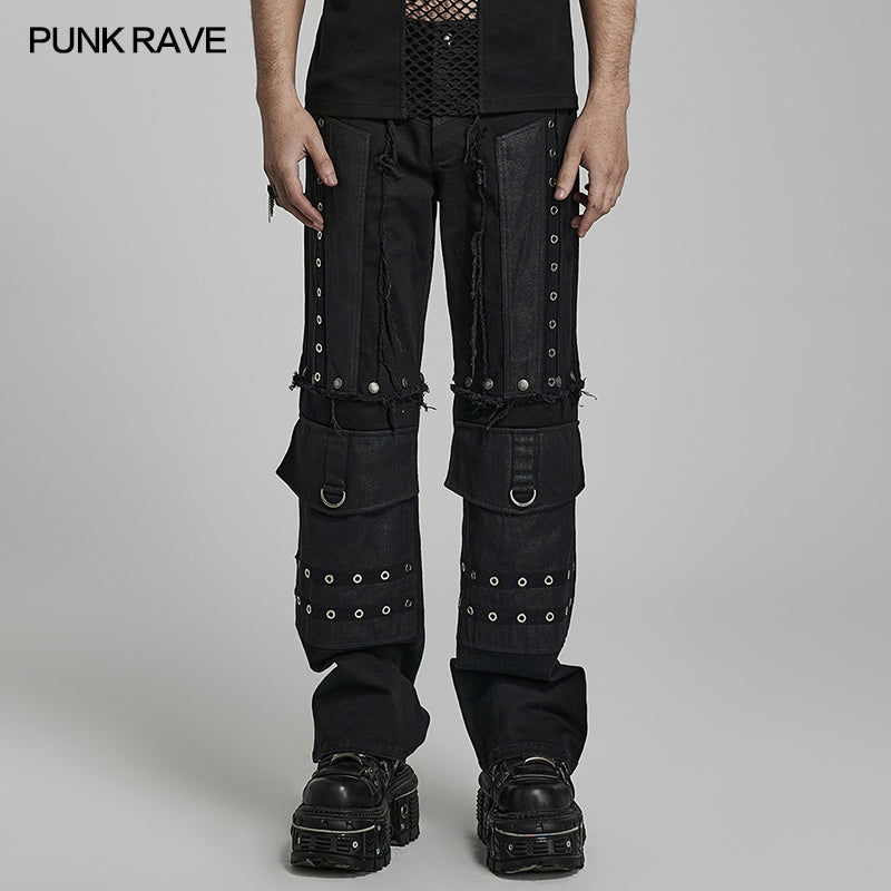 WK-558NCM Punk Detachable Pants