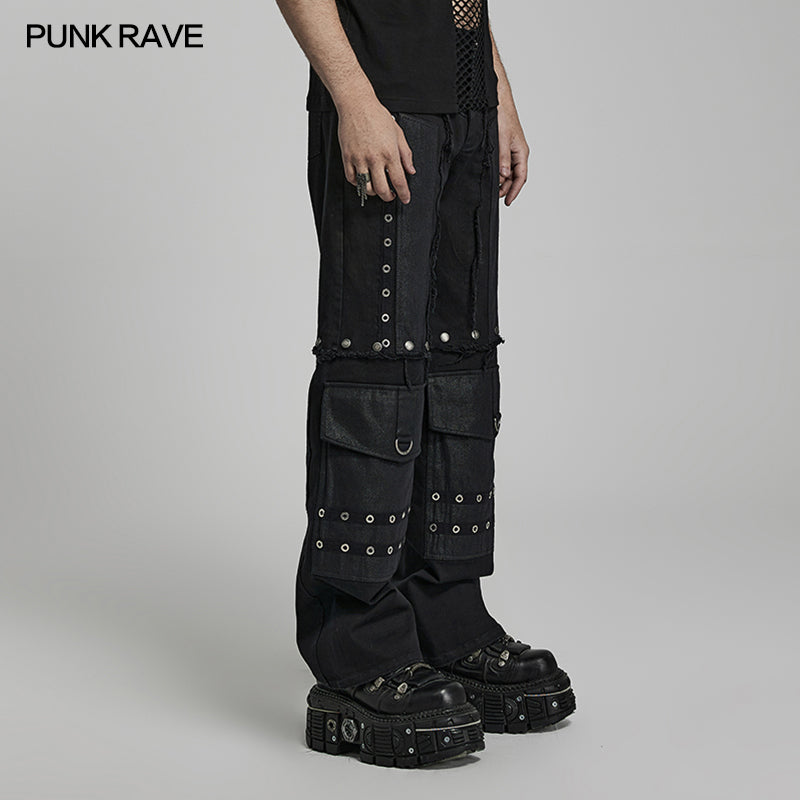 WK-558NCM Punk Detachable Pants