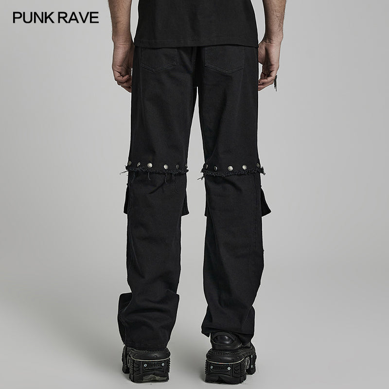 WK-558NCM Punk Detachable Pants