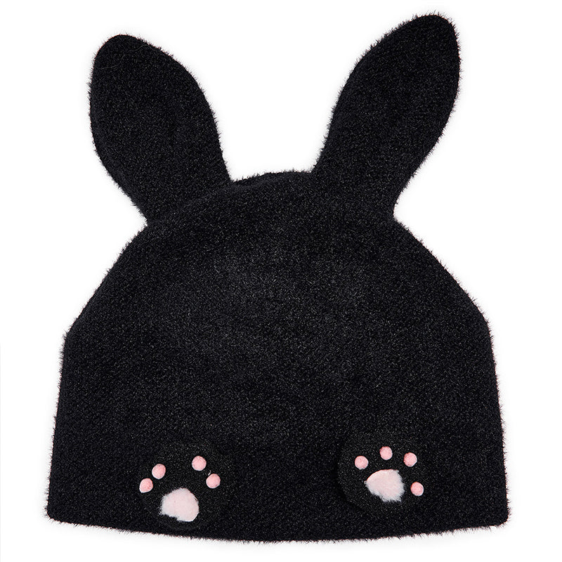 WLS-067MZF Cute claw print knitted hat