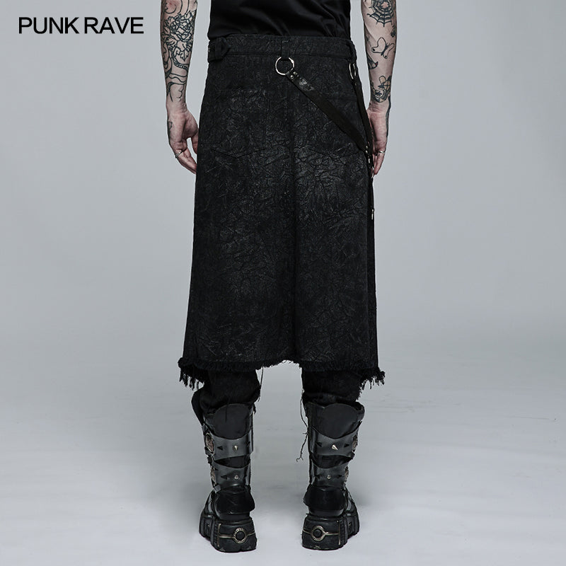 WQ-561BQM 2022 Mens Goth Stylish Kilt