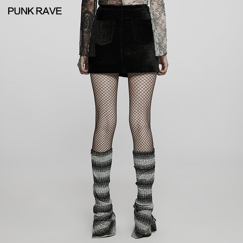 WQ-587BQF 2022 Punk asymmetric skirt