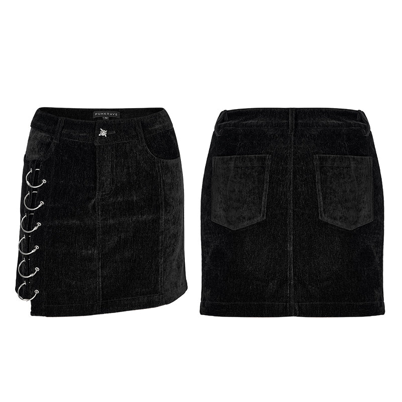 WQ-587BQF 2022 Punk asymmetric skirt