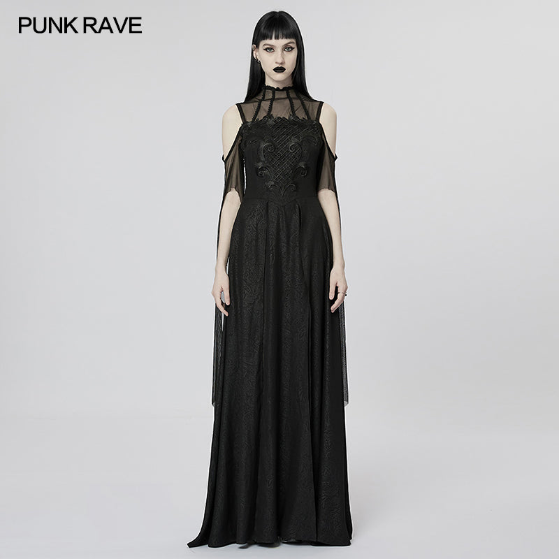 WQ-617LQF Goth style Goddess Dress